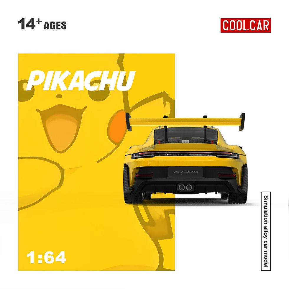 Thumbnail: Pre Order - CC Porsche 992 GT3 RS Yellow
