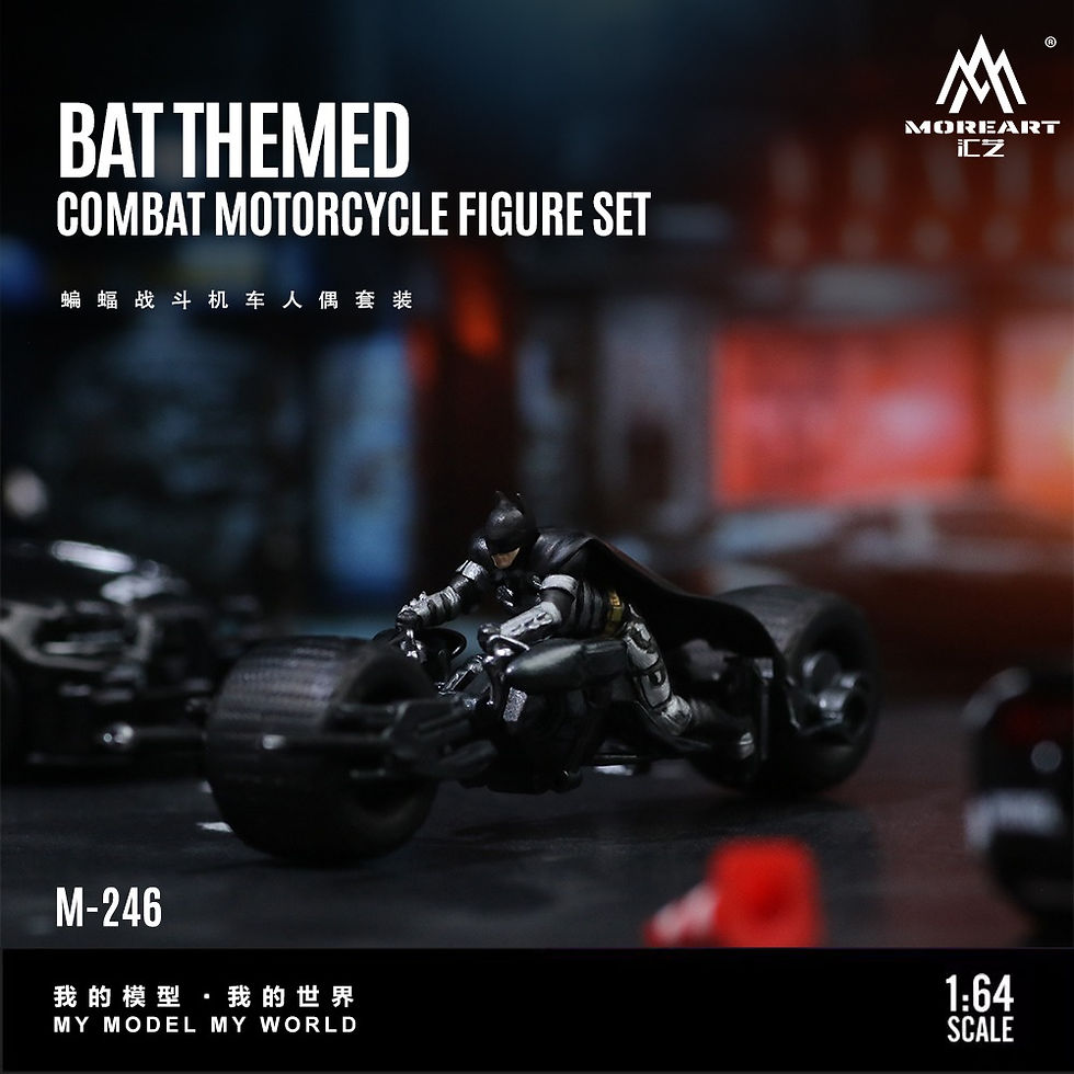 Thumbnail: Pre Order - MoreArt Bat Fighter Vehicle Figure Set