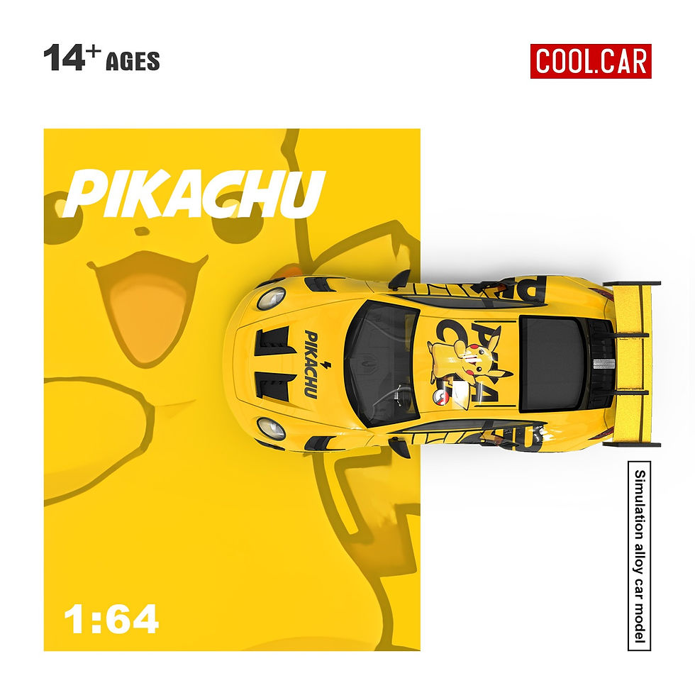 Thumbnail: Pre Order - CC Porsche 992 GT3 RS Yellow