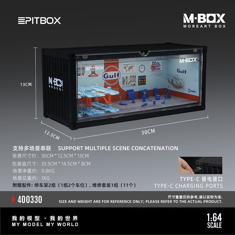 Thumbnail: Pre Order - MBOX container GULF Scene Diorama