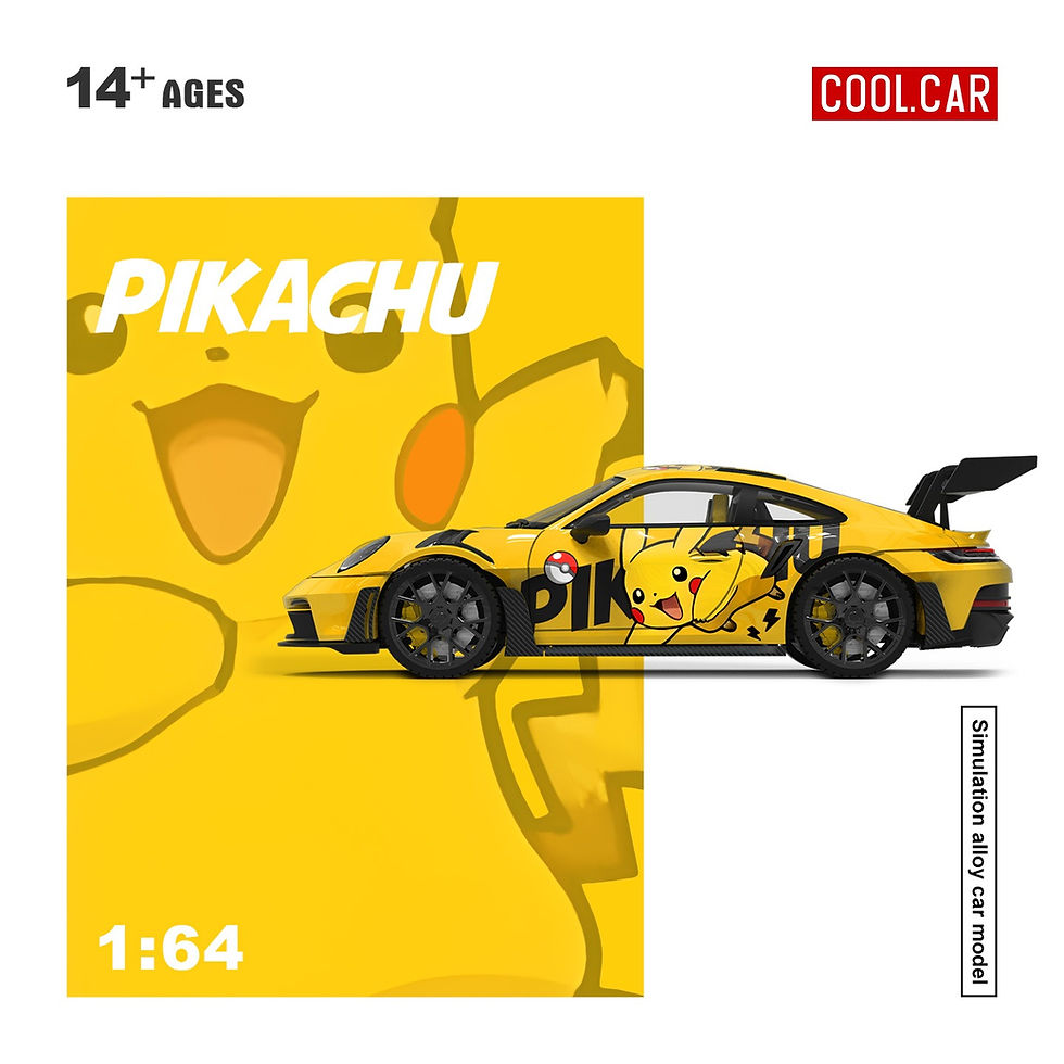 Thumbnail: Pre Order - CC Porsche 992 GT3 RS Yellow