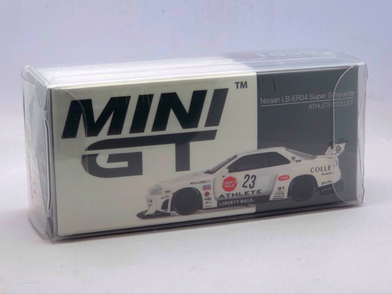 MiniGT Nissan LB-ER34 Super Silhouette ATHLETE/COLLET