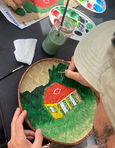 Peinture sur vanne