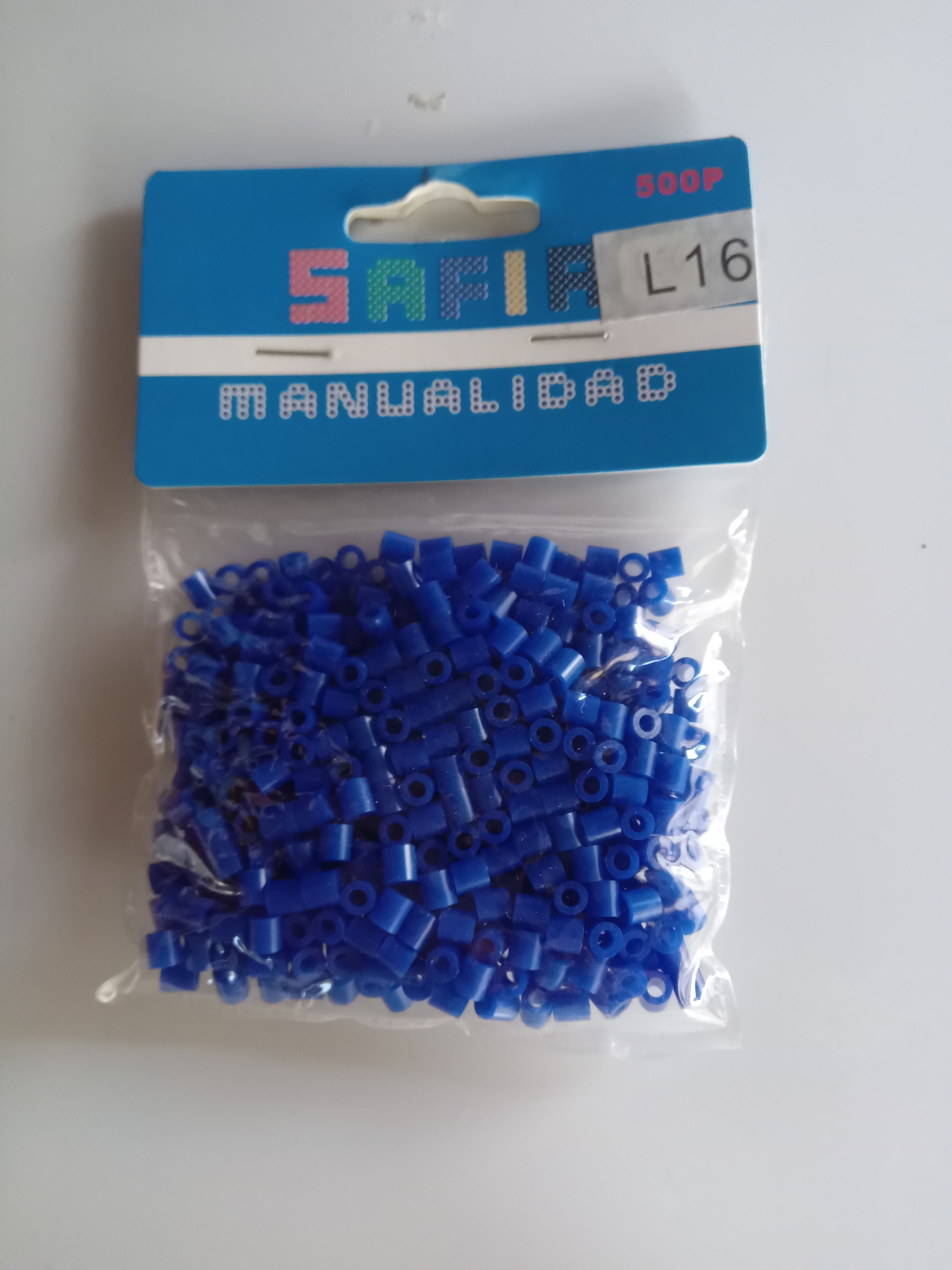 Perles à repasser bleues SARIA L16