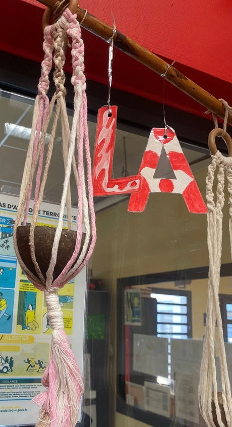 Les suspensions en macramé