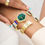 Thumbnail: Women's CD Bracelet type Wrist Watch