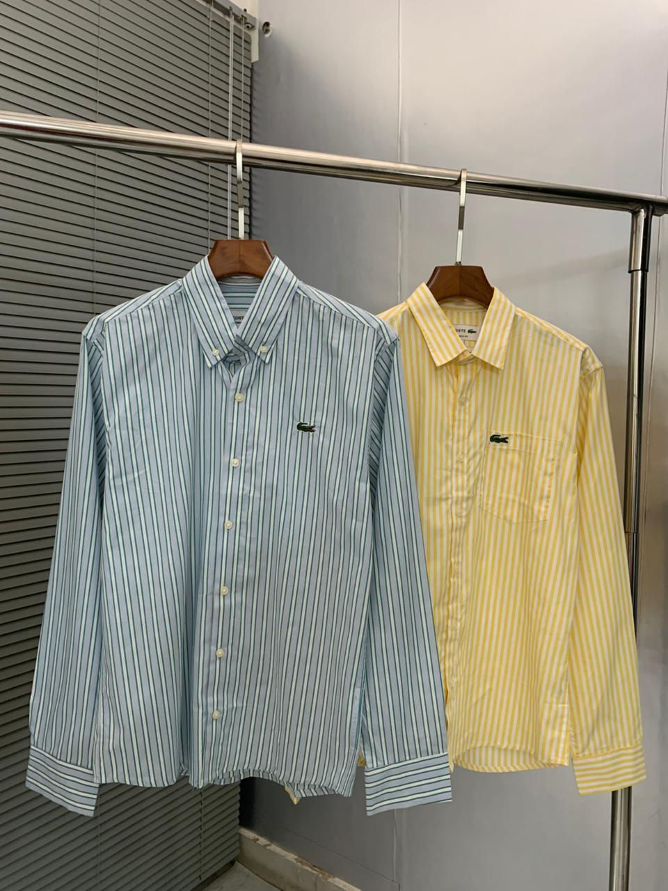 Thumbnail: Mens Lacoste Stripped Shirts