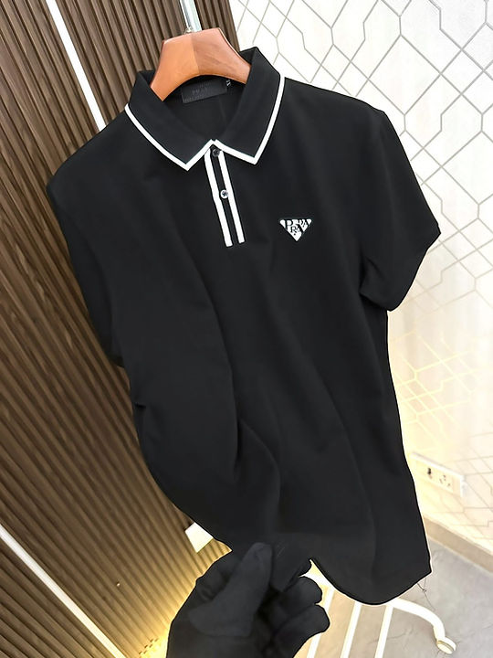 Men's Prada Imported Polo T-shirts | BrandFactoryPro