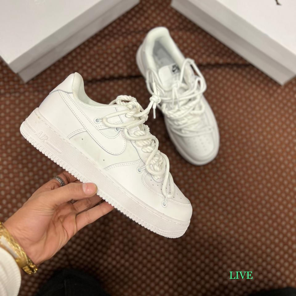 Men's Nike Airforce Customs "White" | Low Top Sneakers