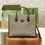 Thumbnail: Women's Signature GG Supreme Interlock Tote Bag