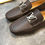 Thumbnail: Men's Louis Vuitton LV Logo Casual Loafers | Genuine Loafers