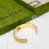 Thumbnail: Unisex Metal Bracelets | Gold