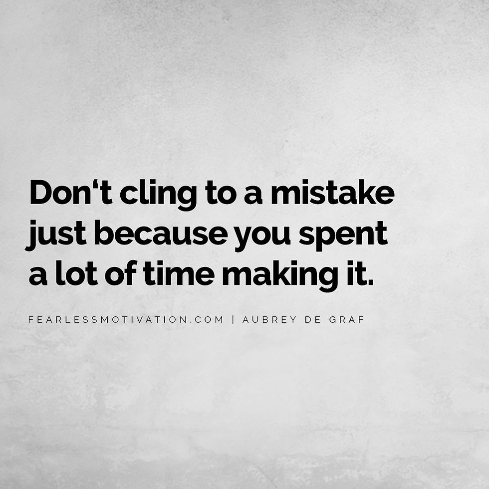 Lessons learned