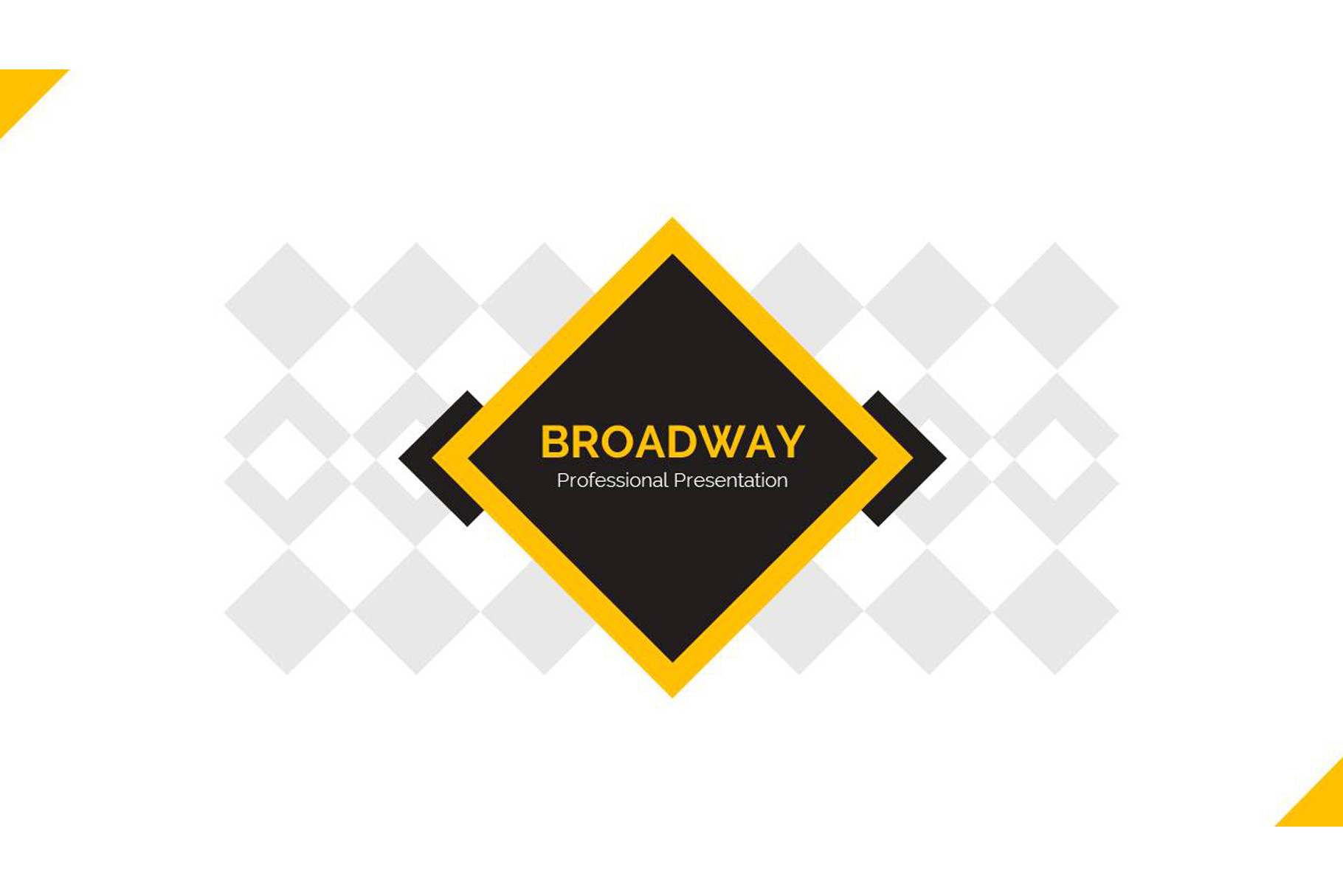 Broadway Keynote Template