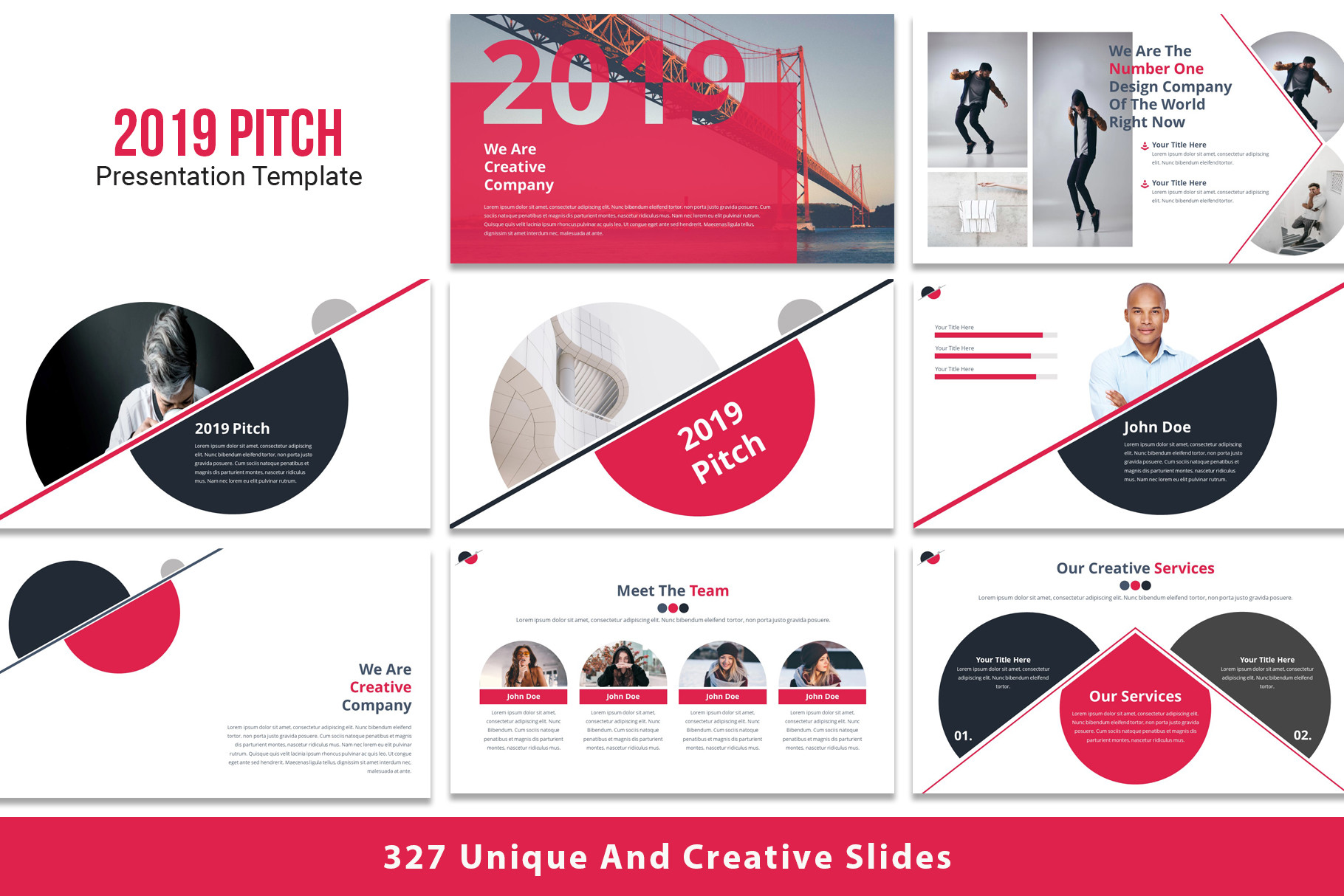2019 Pitch Powerpoint Template