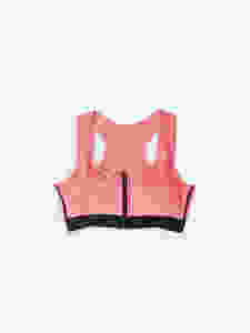 CLOTHING MANUFACTURERS UK PINK SPORTS BRA
