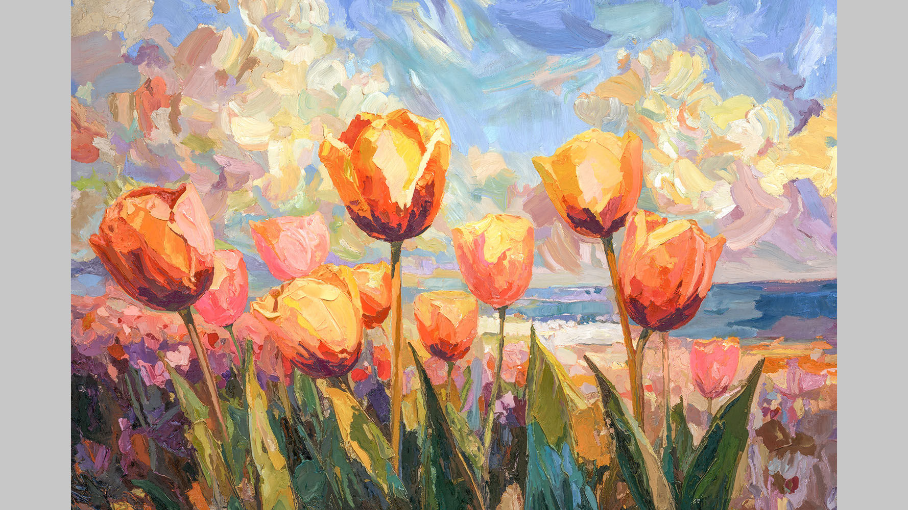 Coastal Tulips - Limited Edition