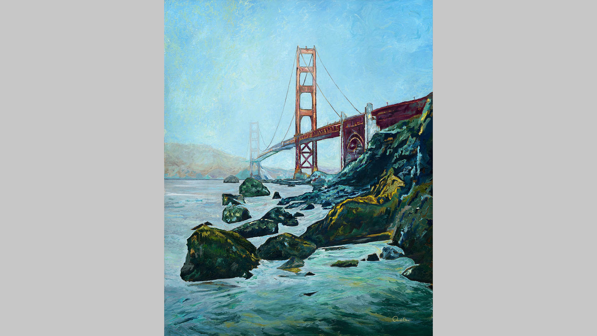 Golden Gate in Fog - Limited Edition