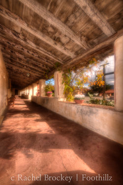 Vertical Hallway One Carmel Mission.jpg