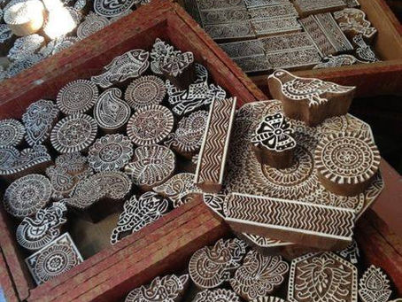 India Block Printing｜印度蓋印印刷