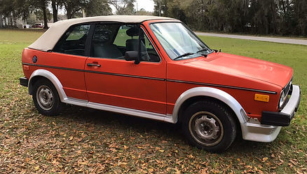 1986 VOLKSWAGEN GOLF CABRIOLET