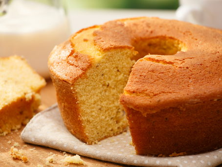 Bolo de Fubá Tradicional e Fofinho
