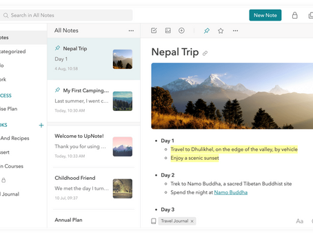 Upnote - The Note Taking App You Can’t Miss