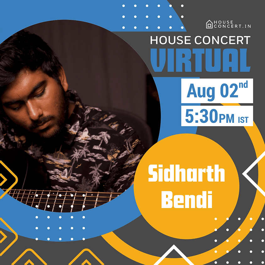 Sidharth Bendi Live from Hyderabad