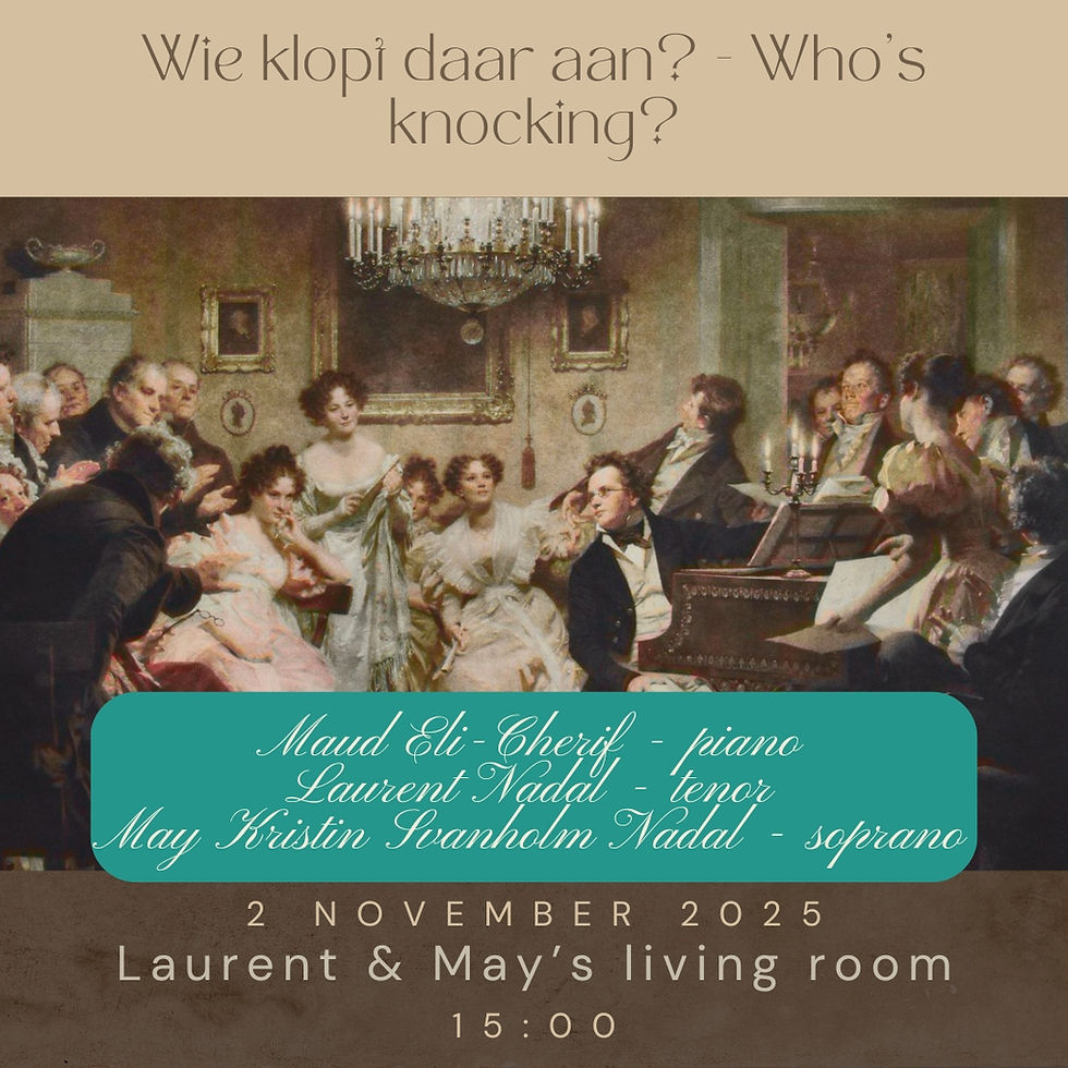 Wie klopt daar aan - Who’s knocking