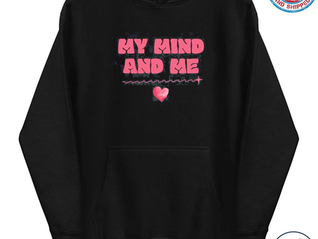 My mind and me pink shirt