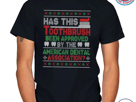 Premium has this toothbrush been approved American dental ugly Christmas sweater
