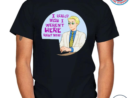 Jujutsu I Really Wish I Weren’t Here Right Now Shirt