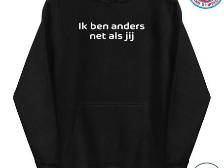 Ik ben anders net als jij shirt