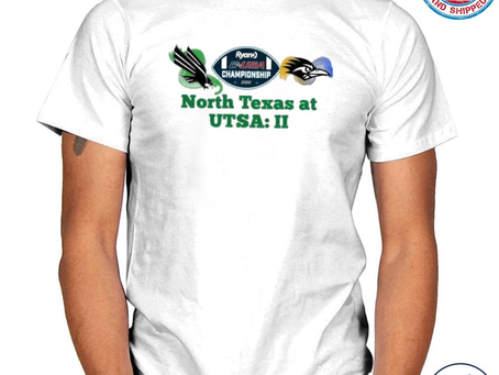 North Texas at UTSA 2022 C-USA Championship shirt