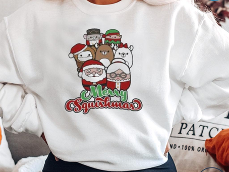 Merry Squishmas Christmas Squishmallow Cute Sweater