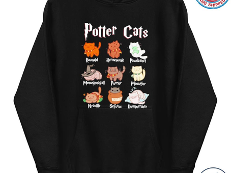 Potter cats shirt