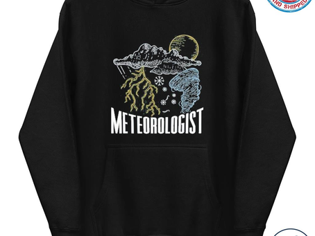 Meteorologist job meteorology weather forecast shirt