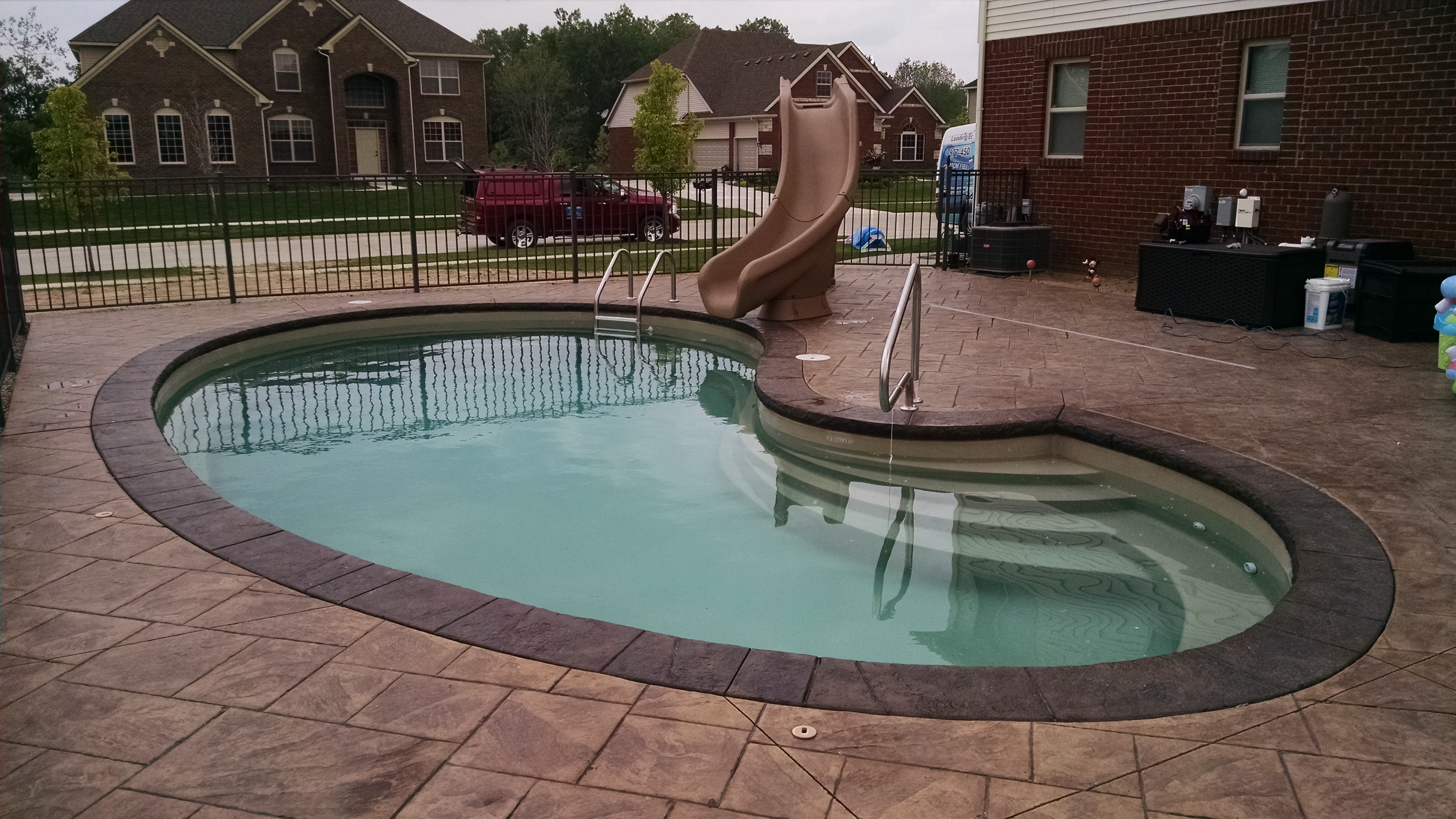 St. Clair Fiberglass Swimming Pool