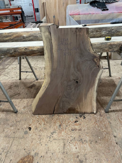 Walnut slab
