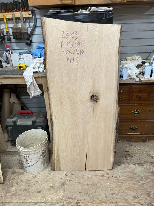 Red Oak Slab
