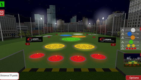 Contest Golf Simulator - Sports Simulator