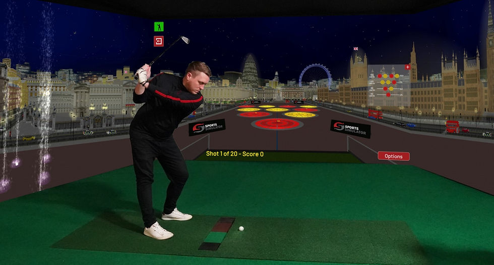 Sports Coach Golf Simulator - Contest golf
