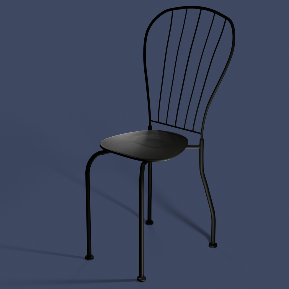 Table Isolated in Blender