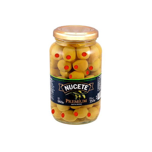 AZEITONA NUCETE VERDE PREMIUM RECHEADA 660GR