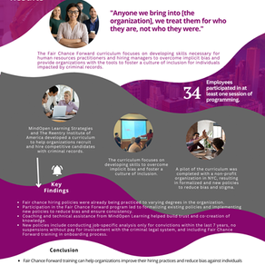 Case Study: Fair Chance Forward
