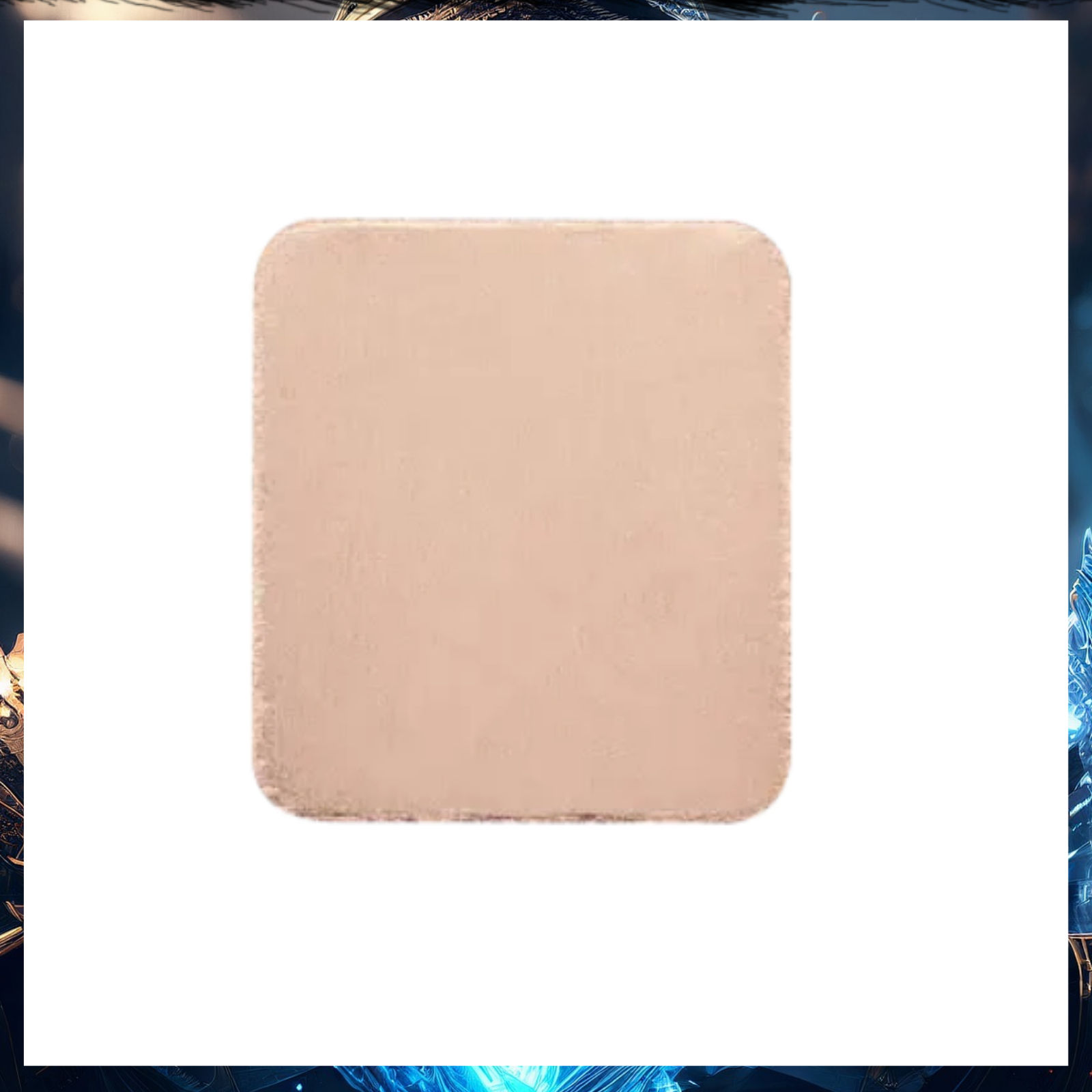 🔧 Copper Heat Sink Pads 0.5mm (5 Pack) Thermal Cooling Shim for Chips / CPU GPU