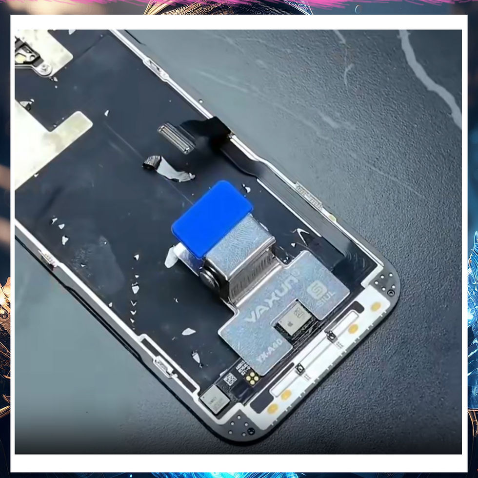 YAXUN YX-A40 Flexclip Flex Cable on a iphone