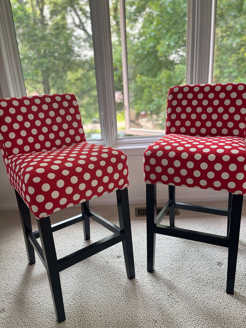 Lady bug stools