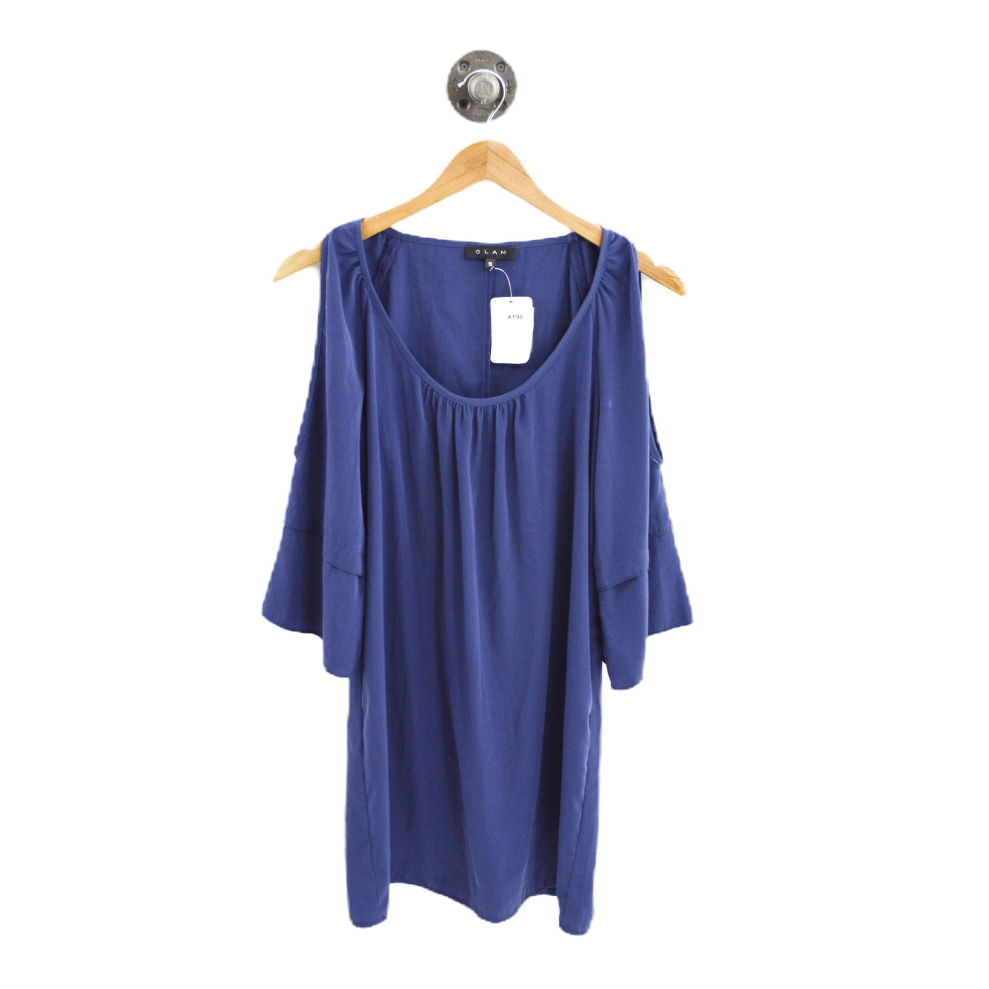 Glam Cold Shoulder Dress #196-120