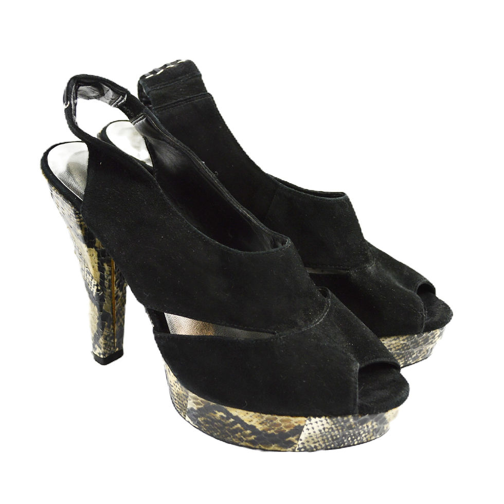 Bcbgirls Peep Toe Platform Heels #100-43